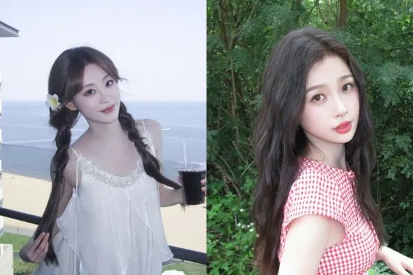 ▲▼《永夜星河》女星點讚虞書欣爭議影片火速道歉。（圖／翻攝自微博／祝緒丹Bambi、虞書欣Esther）