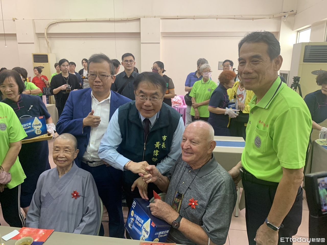 2025安平觀音亭重陽敬老禮金發放 1200長者受惠