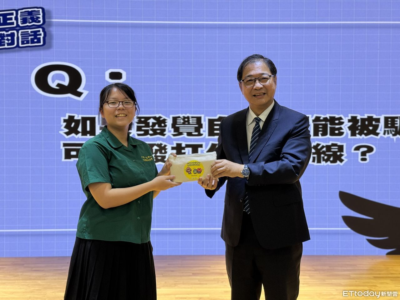 防詐校園開講！法務部長首進北一女　讚學生自製短片有創意