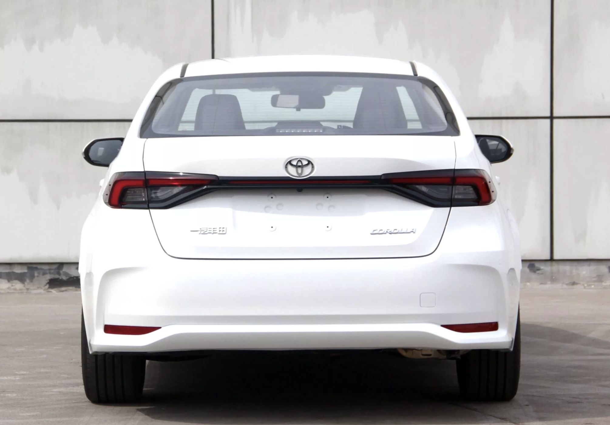 ▲一汽豐田改款Altis。（圖／翻攝自工信部）