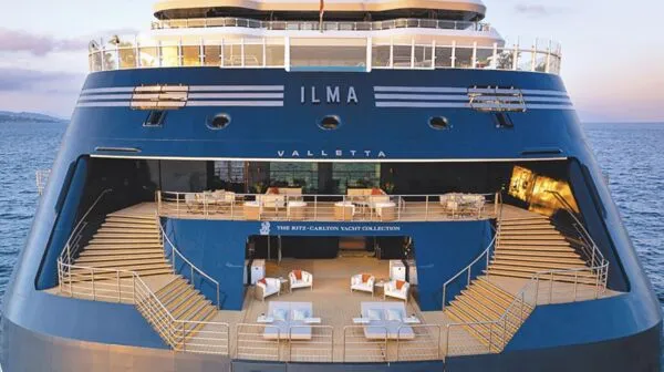 ▲Luminara2025年7月3日在歐洲地中海蒙地卡羅首航。（圖／飛肯旅行社提供）