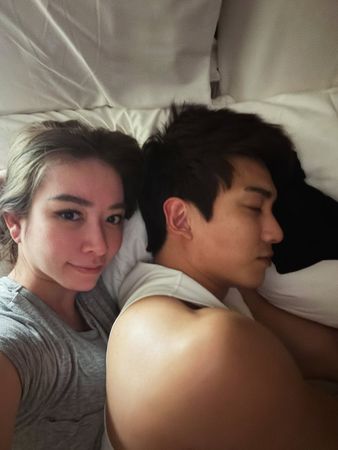 ▲▼許維恩 王家梁。（圖／翻攝自Instagram／sharon701111）