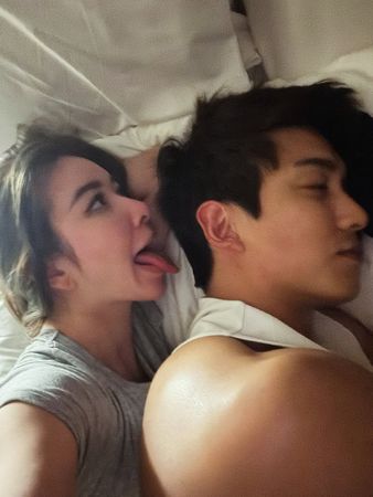 ▲▼許維恩 王家梁。（圖／翻攝自Instagram／sharon701111）