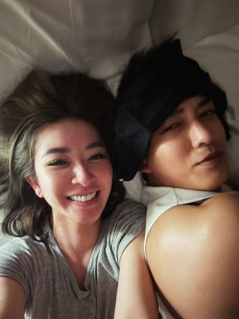 ▲▼許維恩 王家梁。（圖／翻攝自Instagram／sharon701111）