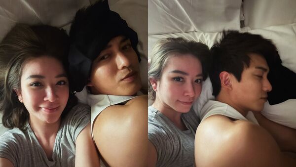 外送稿用 ▲▼許維恩 王家梁。（圖／翻攝自Instagram／sharon701111）