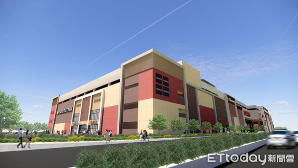 ▲MITSUI OUTLET PARK台南二期將於2026年春天竣工，新增約50家店舖，全館規模達240家。（記者林東良翻攝，下同）