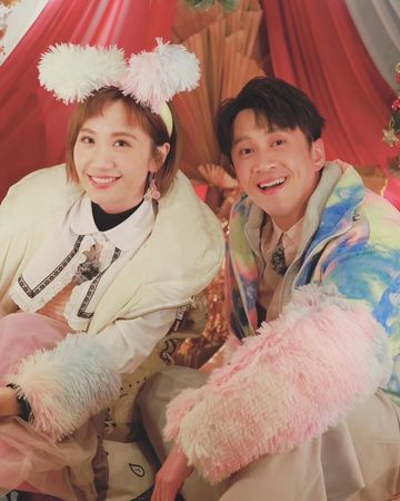 ▲▼Lulu、陳漢典。（圖／翻攝自綜藝大熱門IG）