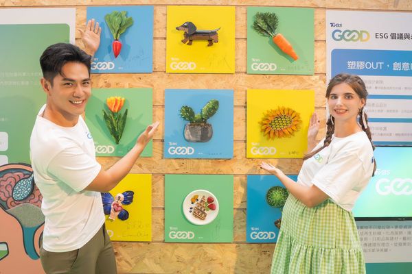 ▲祖雄與佳娜今天出席TVBS的活動。（圖／TVBS提供）