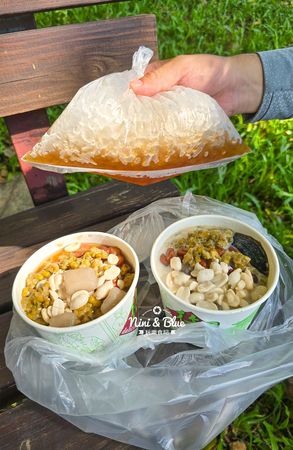 ▲▼民生路無名豆花。（圖／部落客NINI AND BLUE 玩樂食記授權提供）