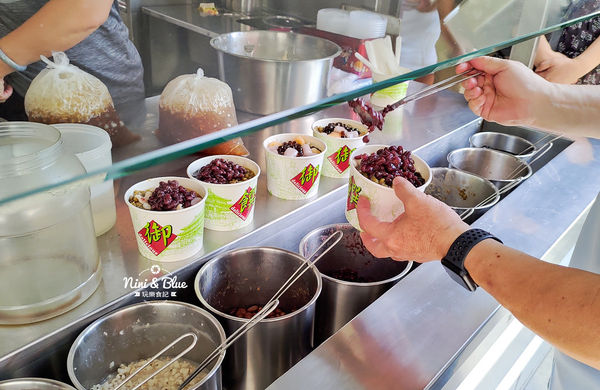 ▲▼民生路無名豆花。（圖／部落客NINI AND BLUE 玩樂食記授權提供）