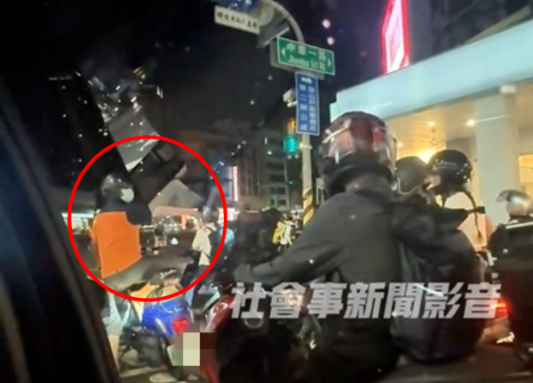 ▲▼超車糾紛變全武行！高雄男竟掏「鑽頭」恐嚇　 下場慘了。（圖／翻攝社會事新聞影音）