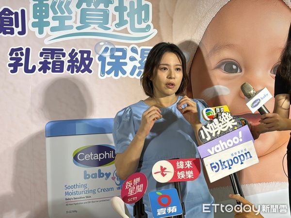 ▲劉品言認了懷女兒。（圖／記者黃庠棻攝）