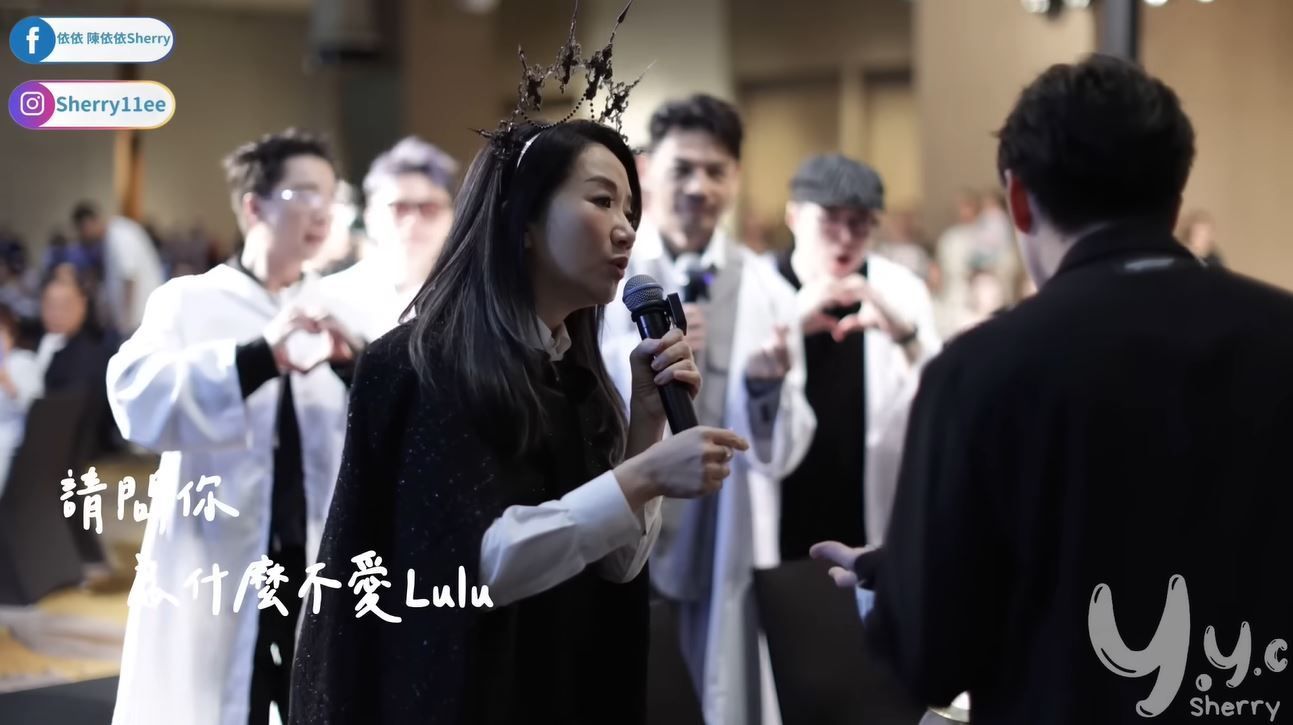 ▲▼陶晶瑩「靈魂發問」為什麼不愛Lulu。（圖／翻攝自YouTube／Y.Y.C 陳依依）