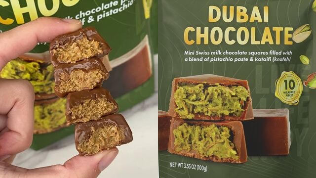 ▲▼風靡全球的「杜拜巧克力」近期因產品成分錯誤標示,廠商宣布全面召回。(圖/翻攝自FB)