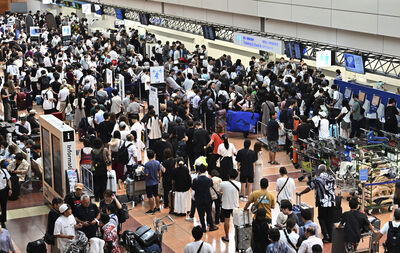 羽田機場「系統又故障」！國際線報到當機　至少21班次延誤