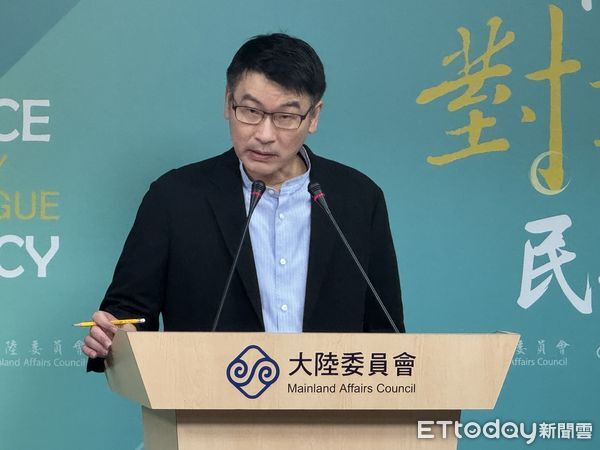 ▲陸委會副主委兼發言人梁文傑。（圖／記者魏有德攝）