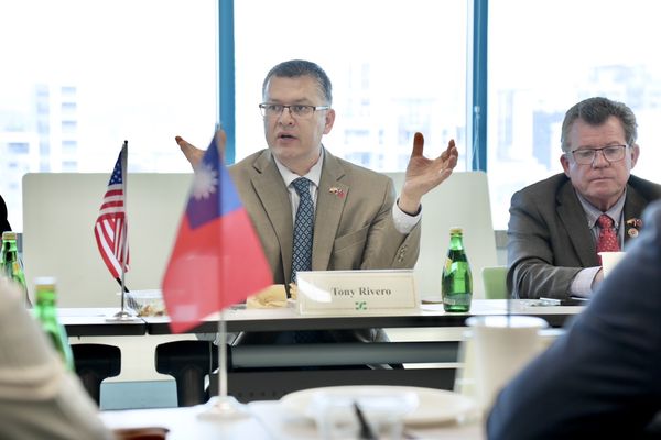 ▲▼美亞利桑那州議會跨黨派議員訪民進黨。（圖／民進黨提供）