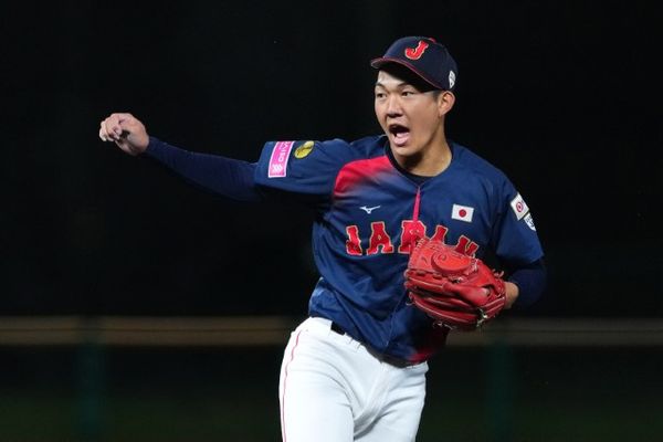 ▲U18日本隊石垣元氣。（圖／截自侍JAPAN官網）