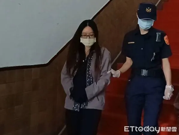 ▲▼台北市議員陳怡君、陳怡君辦公室主任張惠霖，到高等法院出庭。（圖／記者吳銘峯攝）