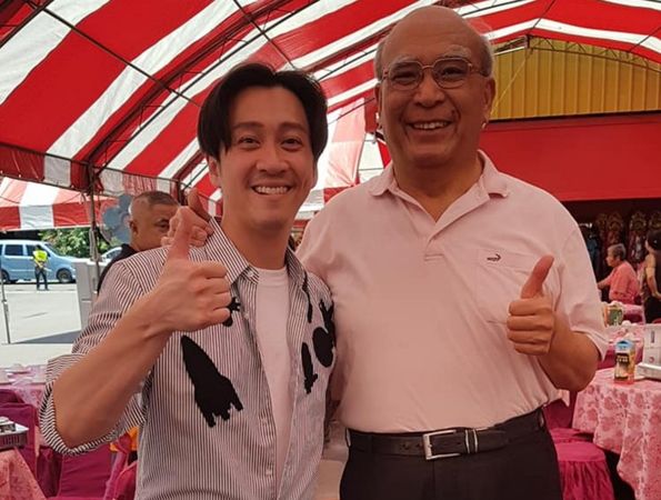 ▲陳漢典表哥及姑姑。（圖／記者唐詠絮翻攝）