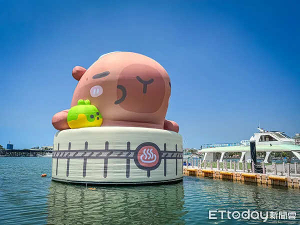 ▲▼台南卡比胖拉出沒。（圖／記者蔡玟君攝）