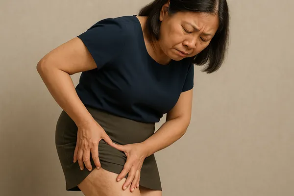 橘皮組織令許多女人苦惱。（示意圖／AI製作）