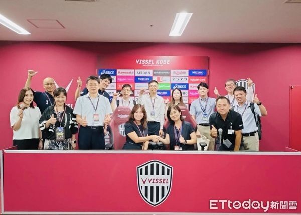 ▲參觀日本樂天足球隊對球館維運之環境永續措施。（圖／桃園市府觀光局提供）