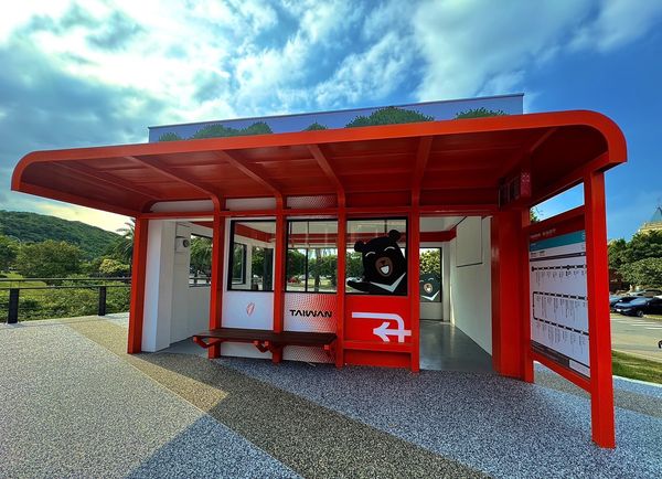 ▲▼福隆特色候車亭。（圖／東北角風管處提供）