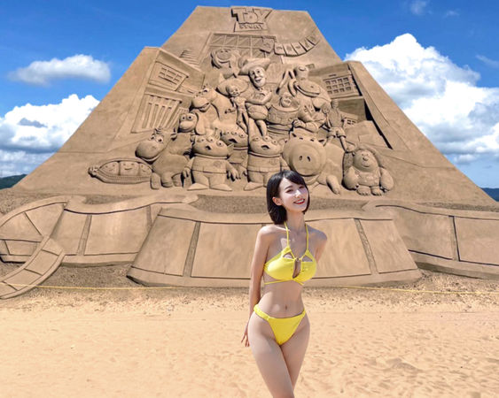 ▲▼2025福隆國際沙雕藝術季「迪士尼仲夏歡樂祭」。（圖／東北角風管處提供）