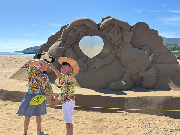 ▲▼2025福隆國際沙雕藝術季「迪士尼仲夏歡樂祭」。（圖／東北角風管處提供）