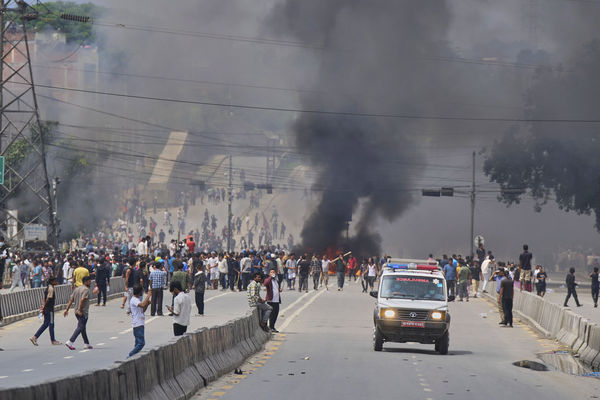 ▲▼ 尼泊爾動亂。（圖／達志影像／美聯社）
