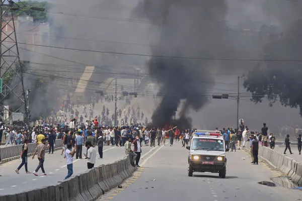▲▼ 尼泊爾動亂。（圖／達志影像／美聯社）