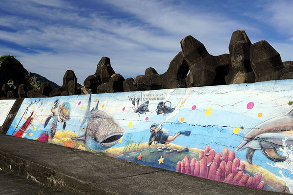 ▲▼台版淨土之濱美景「宜蘭東澳粉鳥林秘境」，蘇澳烏石鼻僻靜漁港。（圖／部落客WISELY提供）