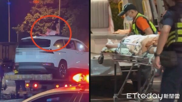 ▲▼ 一名林姓女子昨日晚間因未依規定停放車輛，大鬧雲林西螺服務區   。（圖／記者潘鳳威攝）