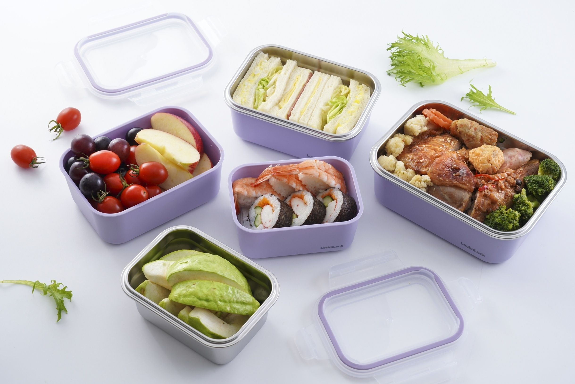 ▲LE CREUSET「Modern Heritage」系列、樂扣樂扣便當盒。（圖／各業者提供）