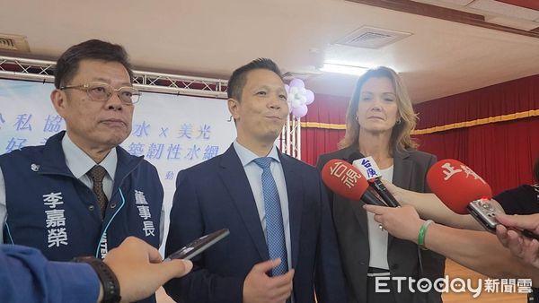 ▲美光科技宣布捐4700多萬元協助台水換管。（圖／記者游瓊華攝）