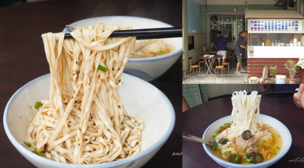 ▲▼宜蘭頭城「阿茂麵攤」，五十年歷史手工自製陽春麵、古早味麻醬麵、清甜瓜仔雞湯。（圖／部落客水晶提供）