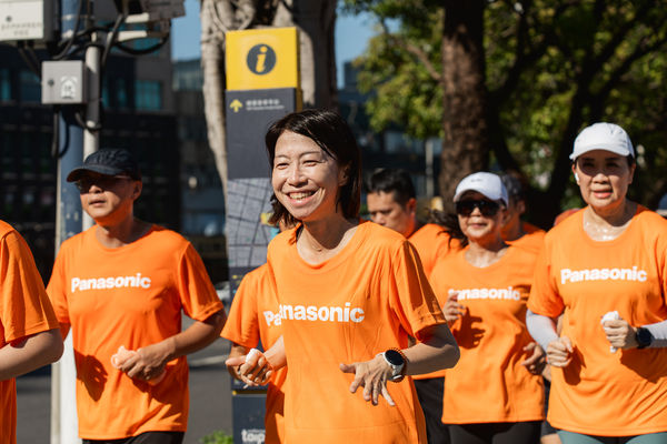 ▲日本奧運名將吉川美香來台，為Panasonic台北城市路跑暖身。（圖／Panasonic台北城市路跑提供）