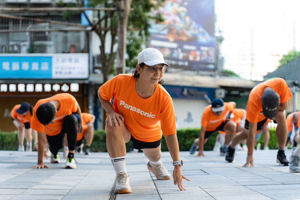 ▲日本奧運名將吉川美香來台，為Panasonic台北城市路跑暖身。（圖／Panasonic台北城市路跑提供）