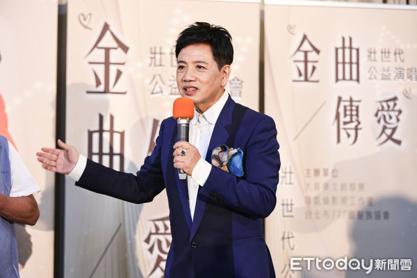 ▲陳凱倫出席壯世代公益演唱會。（圖／記者林敬旻攝）