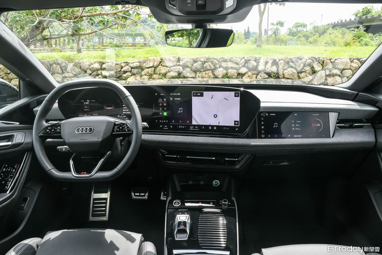 ▲Audi A6 e-tron不僅刷先同級最低風阻係數，更具備優秀續航與實用大空間。 （圖／記者徐煜展攝）