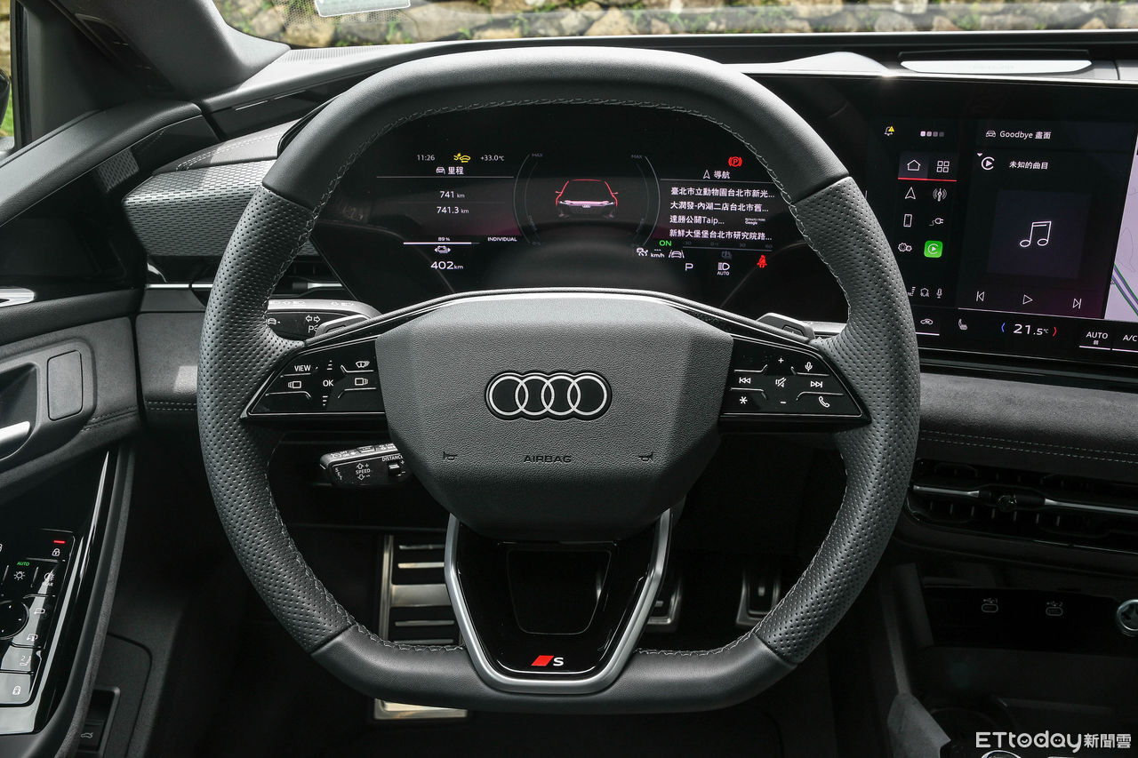 ▲Audi A6 e-tron不僅刷先同級最低風阻係數，更具備優秀續航與實用大空間。 （圖／記者徐煜展攝）