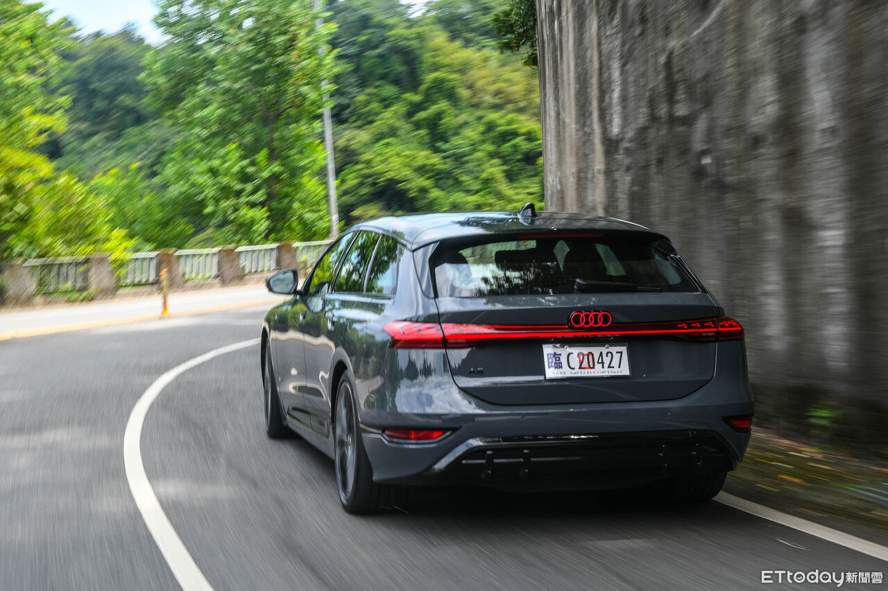 ▲Audi A6 e-tron不僅刷先同級最低風阻係數，更具備優秀續航與實用大空間。 （圖／記者徐煜展攝）