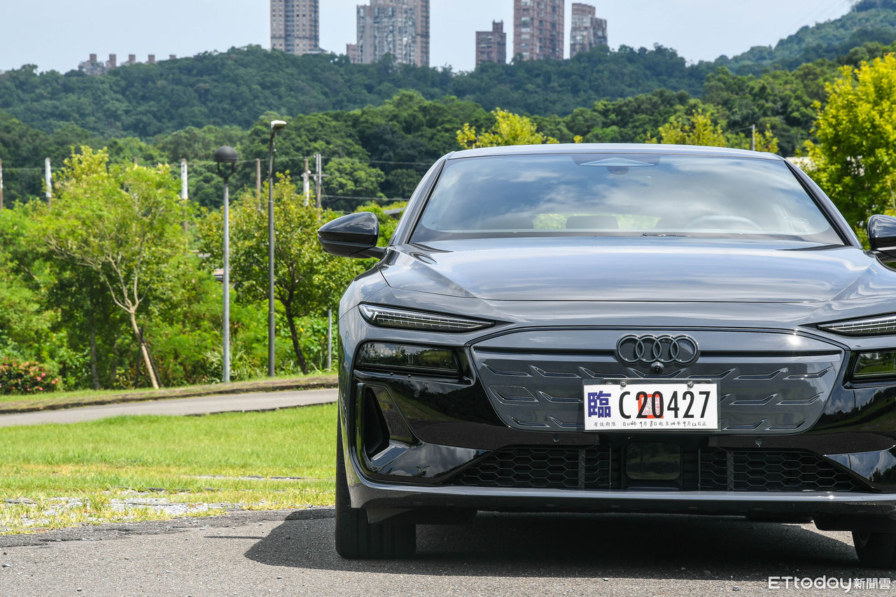 ▲Audi A6 e-tron不僅刷先同級最低風阻係數，更具備優秀續航與實用大空間。 （圖／記者徐煜展攝）