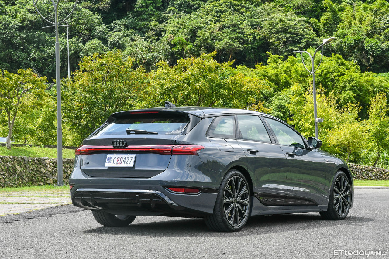 ▲Audi A6 e-tron不僅刷先同級最低風阻係數，更具備優秀續航與實用大空間。 （圖／記者徐煜展攝）