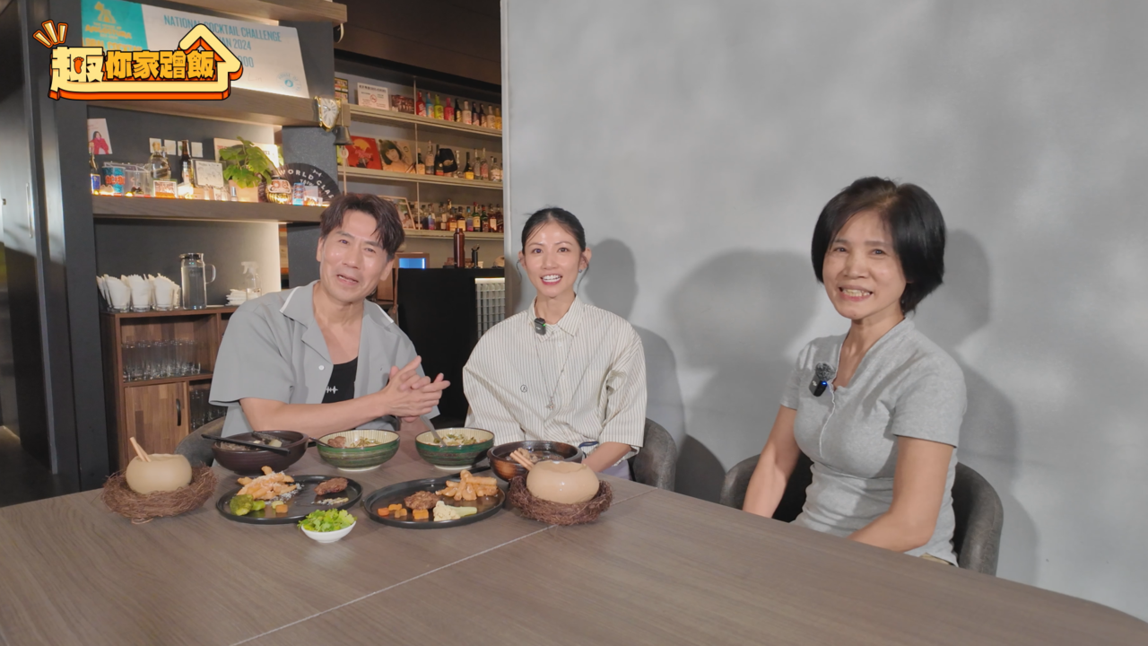 ▲▼  李千娜上羅時豐《趣你家蹭飯》單元。（圖／大牛比較攬提供）