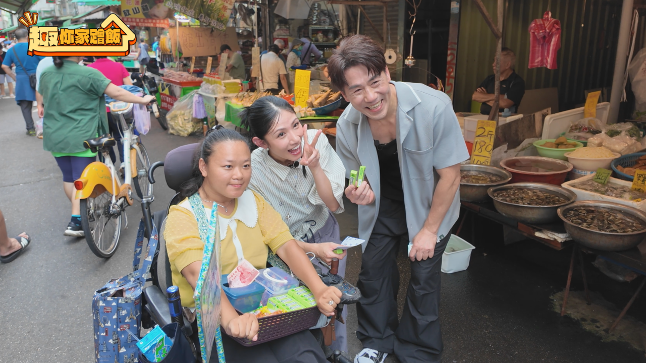 ▲▼  李千娜上羅時豐《趣你家蹭飯》單元。（圖／大牛比較攬提供）