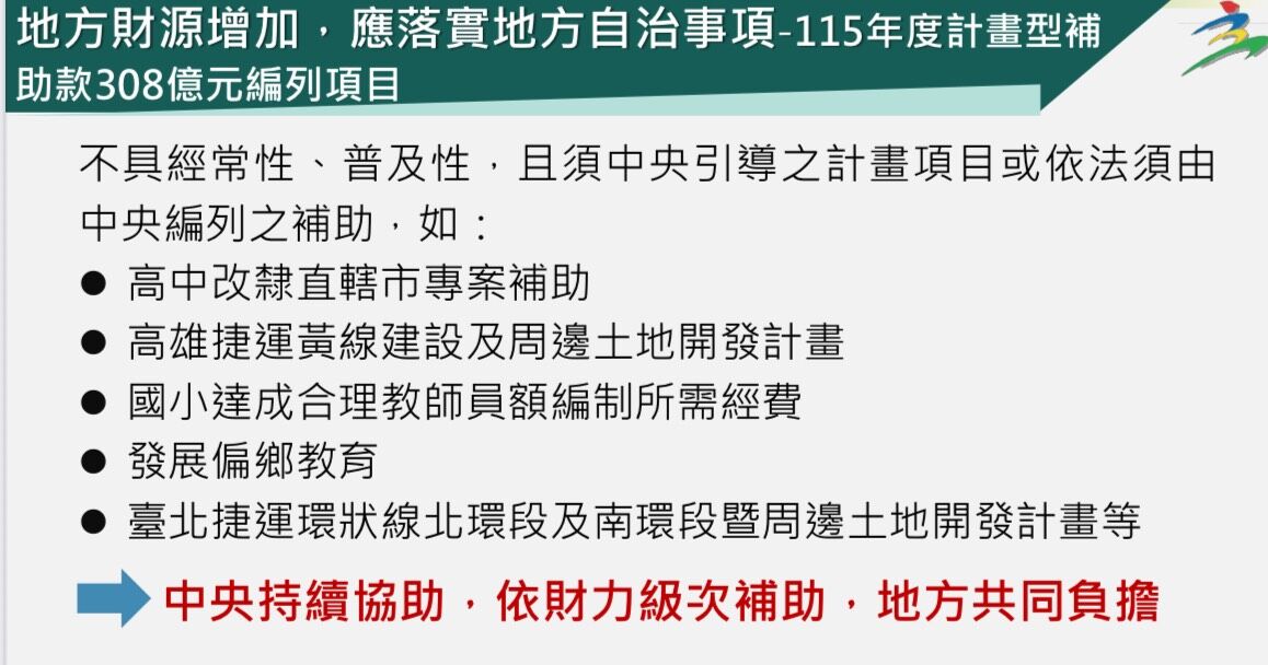 ▲▼行政院主計處針對財劃法爭議說明。（圖／行政院提供）