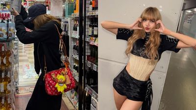 Lisa掰了Labubu！LV包掛「黃色新歡」　粉絲全暴動