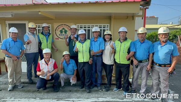 ▲台南做工行善團協助後壁區弱勢家庭修繕屋舍，打造安全溫馨居所。（記者林東良翻攝，下同）